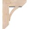 Ekena Millwork Thorton Slat Smooth Bracket w/ Offset Brace, Douglas Fir, 7 1/2"W x 20"D x 24"H BKT0806X20X24THR06SDF - alternate 2